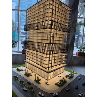 Gulberg office for sale THR GRAND VERTICAL Gulberg Main Boulevard lahore