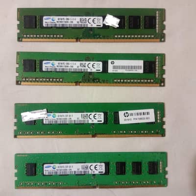 Ram for Sale 2 DDR3 RAM,2 DDR4 RAM