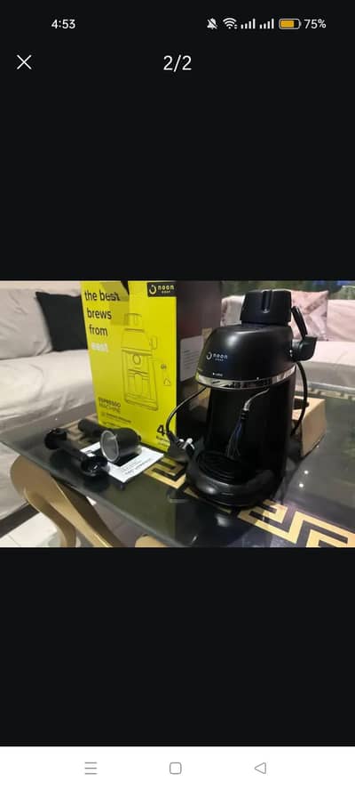 Noon East Espresso Machine