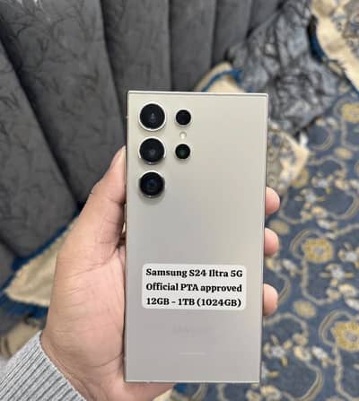 Samsung s24 Ultra 1TB official pta approved