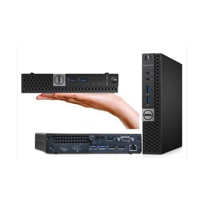 (BRANDE) Dell 3040 Mini Desktop, Core i5 6th Genration, 8GB RAM,120SSD