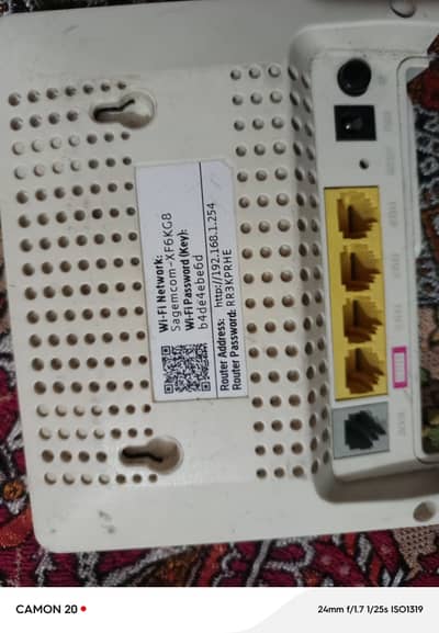 PTCL router is for sale on cheap price