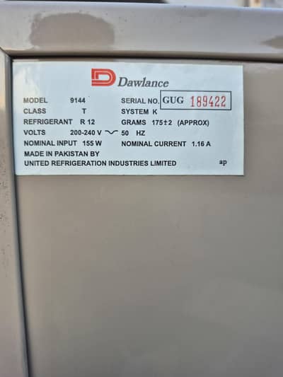 Dawlence Refrigrator