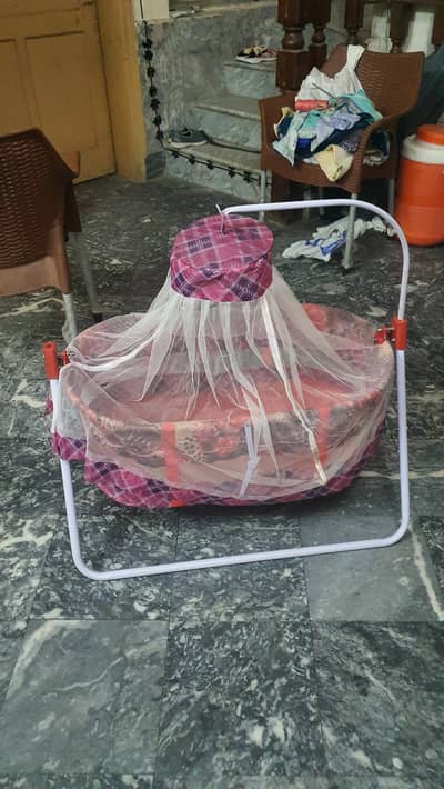 Baby Swing slide with Mosquito cover
