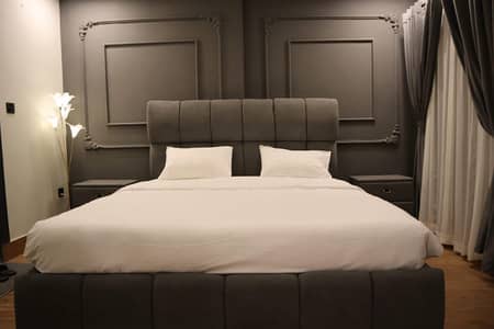 Furnished one bed per day weekly short stay