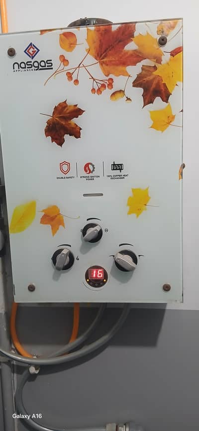 Nasgas Instant Gas Geyser - Fully Running Condition Rs 14500 Only!