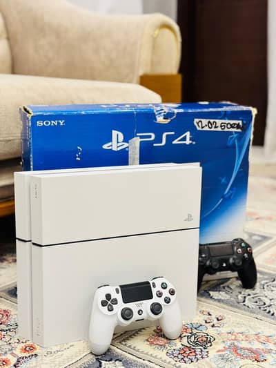 PS4 Jailbreak Sealed,  White Glacier 500Gb