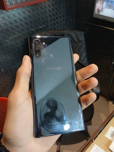 samsung note 10 5g all ok phone single sim approved