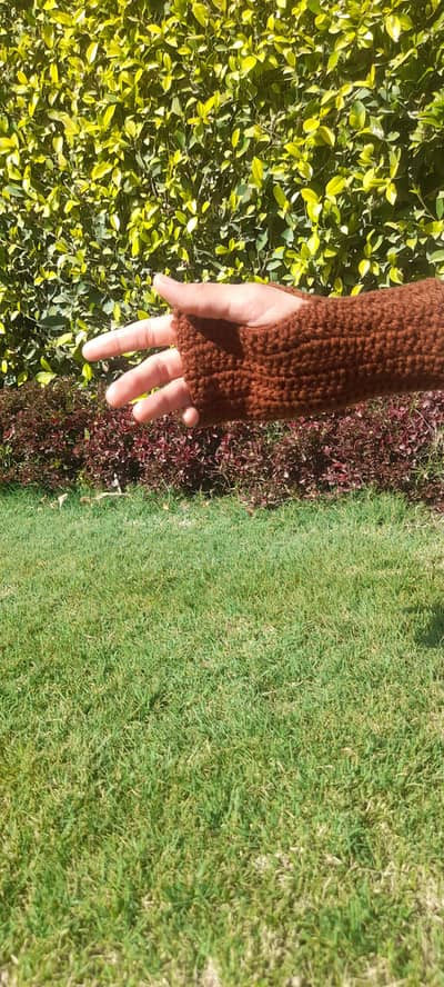 Hand made gloves