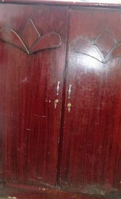 three layer wood  almarah