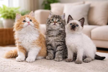 Persian Kittens|Punch Face Kittens|Cute|Triple Coated Kittens|Lahore|