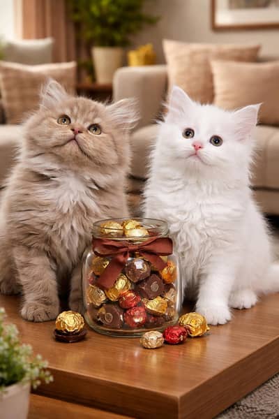 Persian Kittens Double cotted for sale