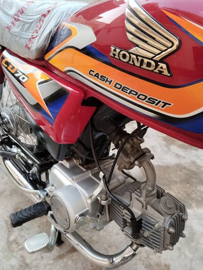 Honda CD 70 Advance 25 model