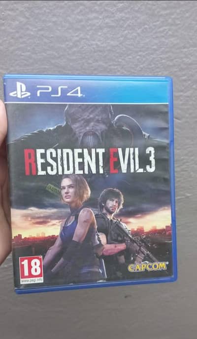 Resident Evil 3 For PS4