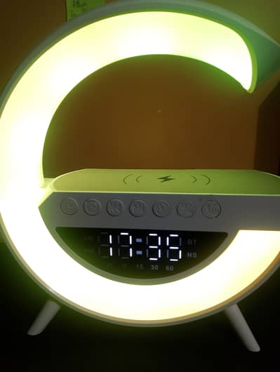 RGB Speaker,Charger, Clock