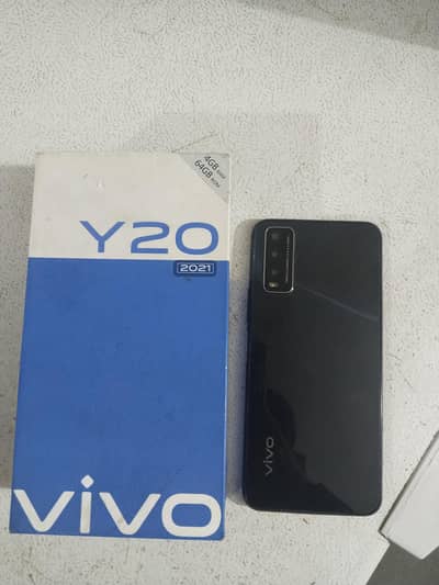 Vivo Y20 4_64 box Sath ha charger ni