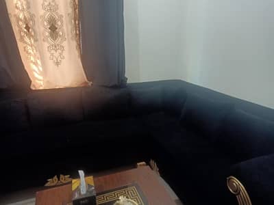 Black Sofa Set