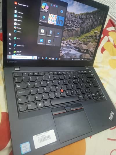 Lenovo Thinkpad T470s Core i5 6th Generation 8Gb DDR4 Ram/ 256GB Nvme