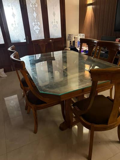 Dining Table 6 seater set