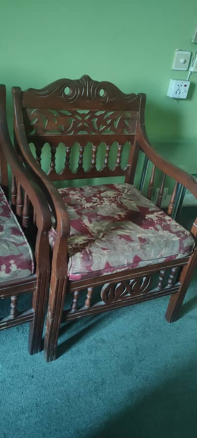 Sofa Set four seater, two+one+one