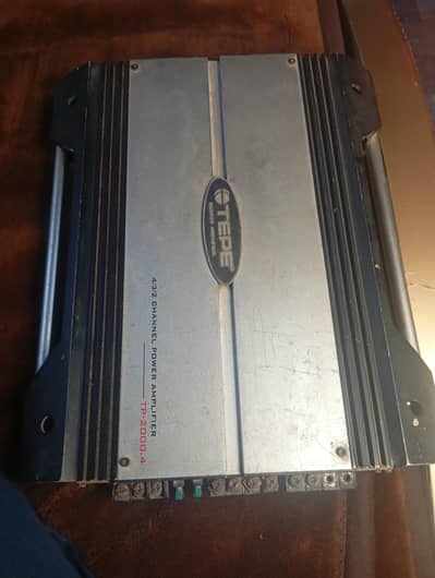 tepe amplifier 4 channel speakers
