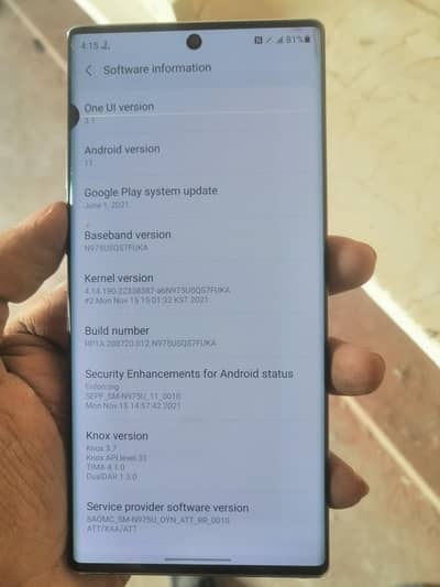 Samsung note 10 plus non pta  exchange