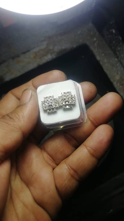 Natural Diamond Earrings