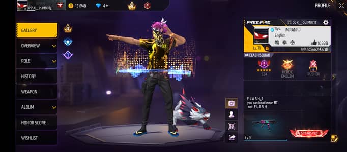 I'd for sale I'd leval 71 hain prime leval 4 18000 dimand dale va hai