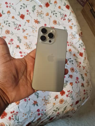 Iphone 15 Pro Max Natural Titanium