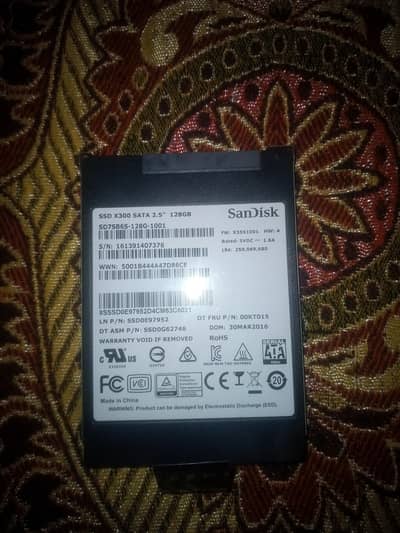 Laptop Parts + SSD + RAM + HDD + 14″ LCD Monitor – Working