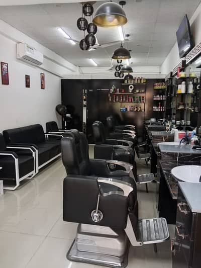 Running Mens Salon for sale