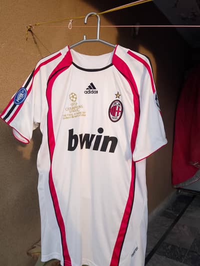 AC Milan 2007 Final Jersey–Football – Replica – XXL