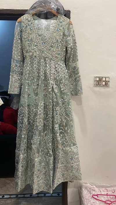 maxi / wedding wear / walima dress / party wear