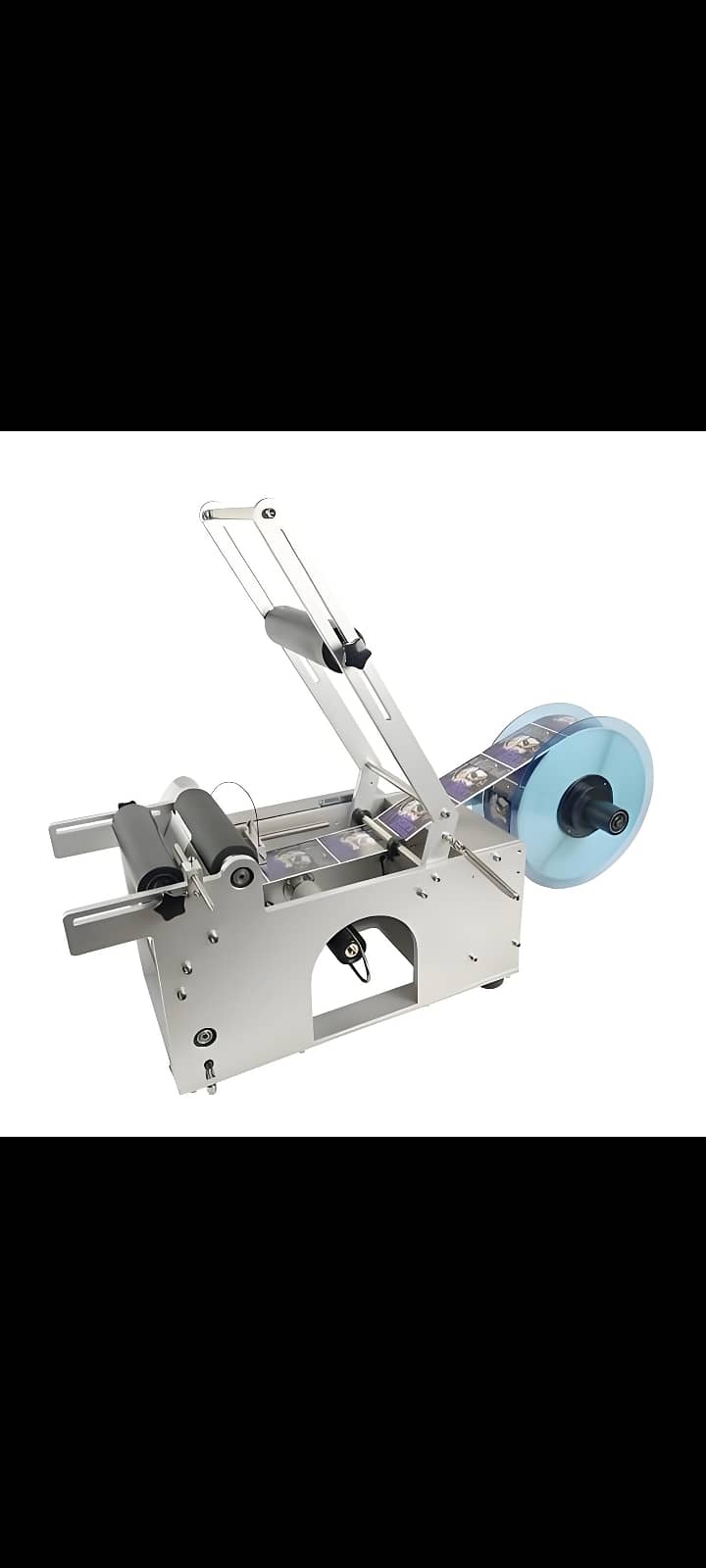 Semi Automatic Rounded bottle Labeling Machine 0