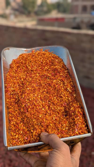 red chilli powder = red chilli cutter=haldi pure100%