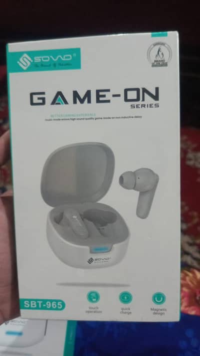 brand new sovo gaming earbuds game on