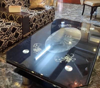 Black stylish console table / centre table