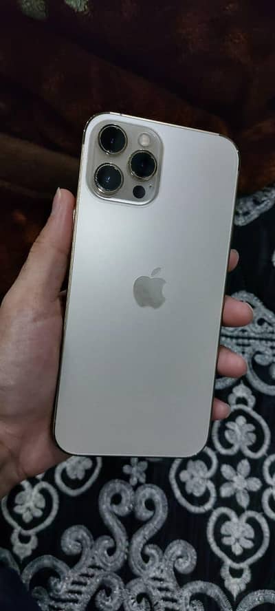 Iphone 12 Pro Max Gold Colour LLA Variant 128Gb . . .
