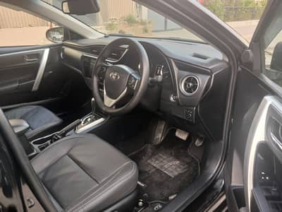 Toyota Corolla Altis X Grande 2024 Black Interior