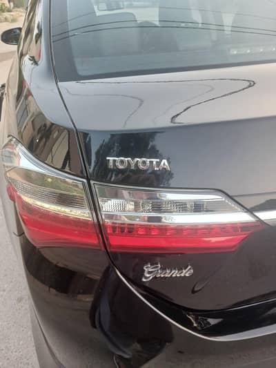 Toyota Corolla Altis X Grande 2024 Black Interior