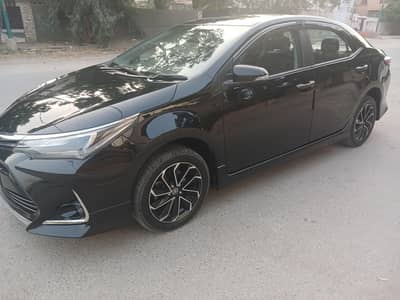 Toyota Corolla Altis X Grande 2024 Black Interior