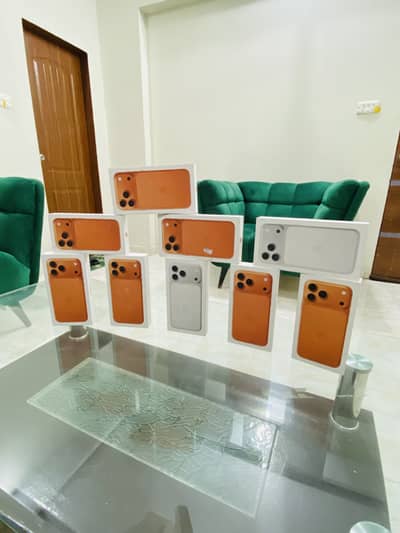 Iphone 17 pro max 256gb sim lock box pack orange available