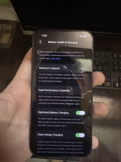 iph 11 updated 26.2 64 GB battery health 77 condition 10/9