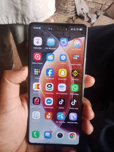 tecno camon 30 8+8.256 gb green box wala