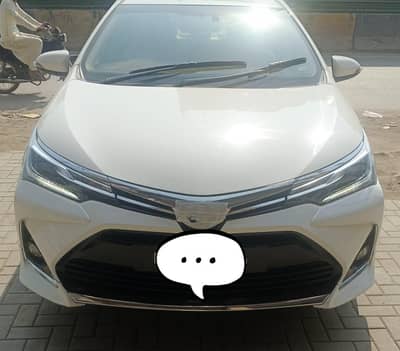 beautiful Toyota White altis grande 1.8x