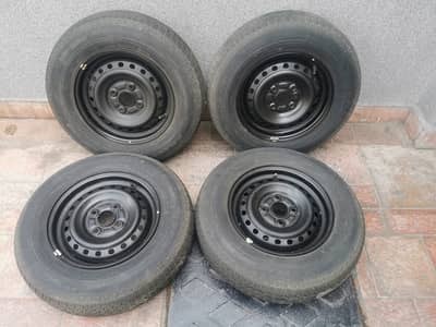 Japanese Steel Rims and Tyres