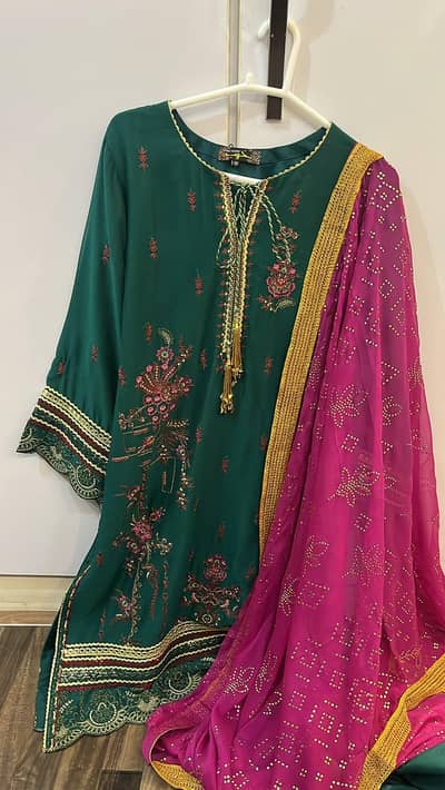 Bonanza Satrangi new dress 3 piece