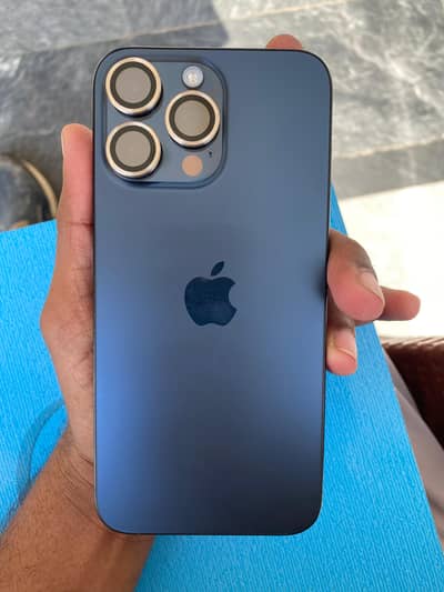Iphone 15 pro max blue