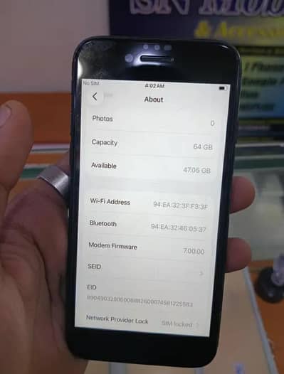 iPhone se chance wla phone stok ha pora only WhatsApp ha 03485102104