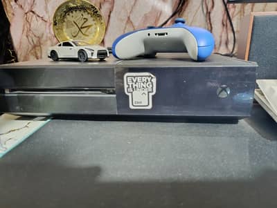 XBox 1 with 2 Xbox Controllers